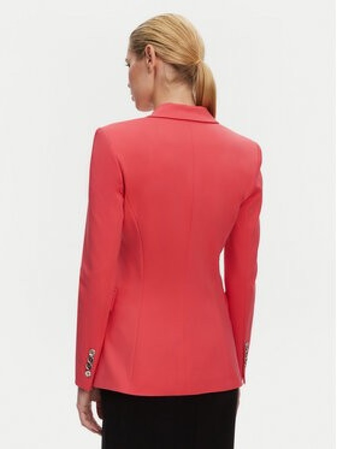 PINKO Marynarka 104903 A1L3 Koralowy Regular Fit