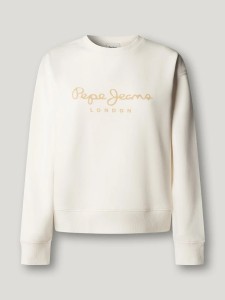 Pepe Jeans Bluza "Maty" w kolorze białym rozmiar: L