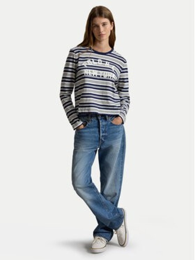 Polo Ralph Lauren Bluzka 211B17804001 Granatowy Regular Fit