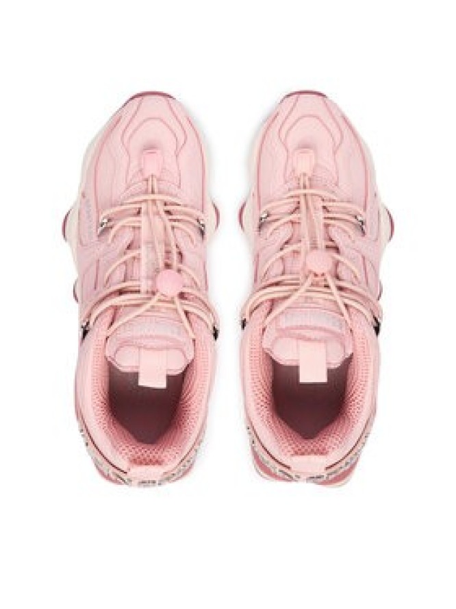 Plein Sport Sneakersy Runner Beast X-01 FAFS USC1042 STE003N Różowy