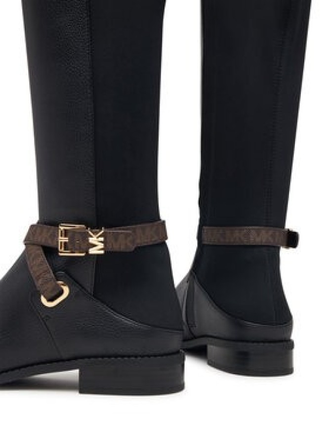 MICHAEL Michael Kors Oficerki Rachel Flat Boot 40F6RCFB6L Czarny