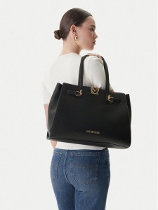 LOVE MOSCHINO Torebka JC4124PP1OLM0000 Czarny