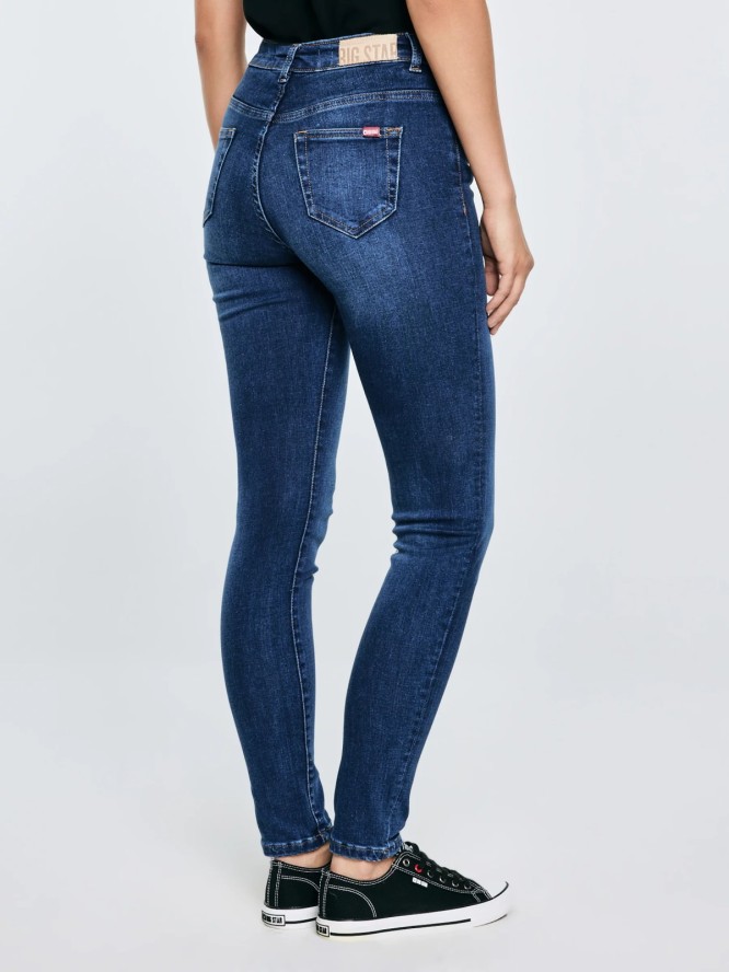 Jeansy damskie skinny niebieskie Adela 358