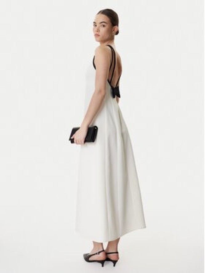 Marella Sukienka koktajlowa Sapore 2613221113 Écru Regular Fit