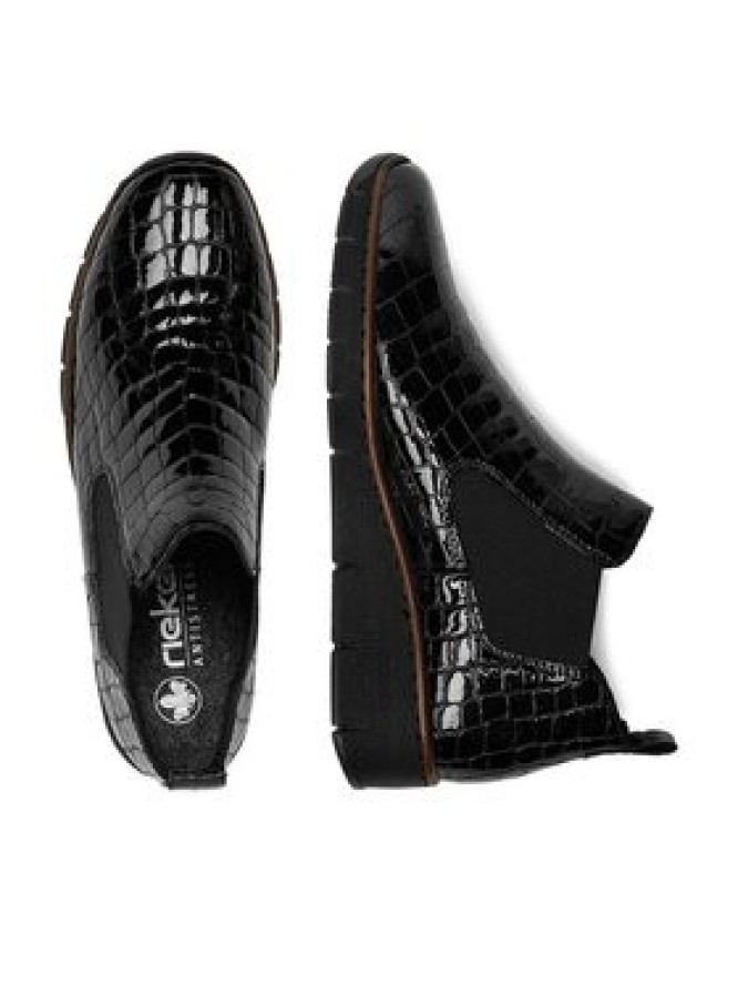 Rieker Sztyblety 53794-01 Czarny