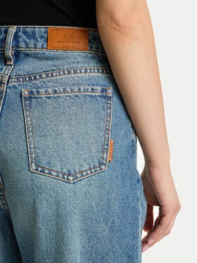 Armani Exchange Jeansy XW000100 AF16091 MB002 Niebieski Relaxed Fit