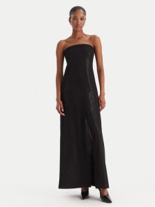 Eleh Sukienka wieczorowa EFW250295 Czarny Regular Fit