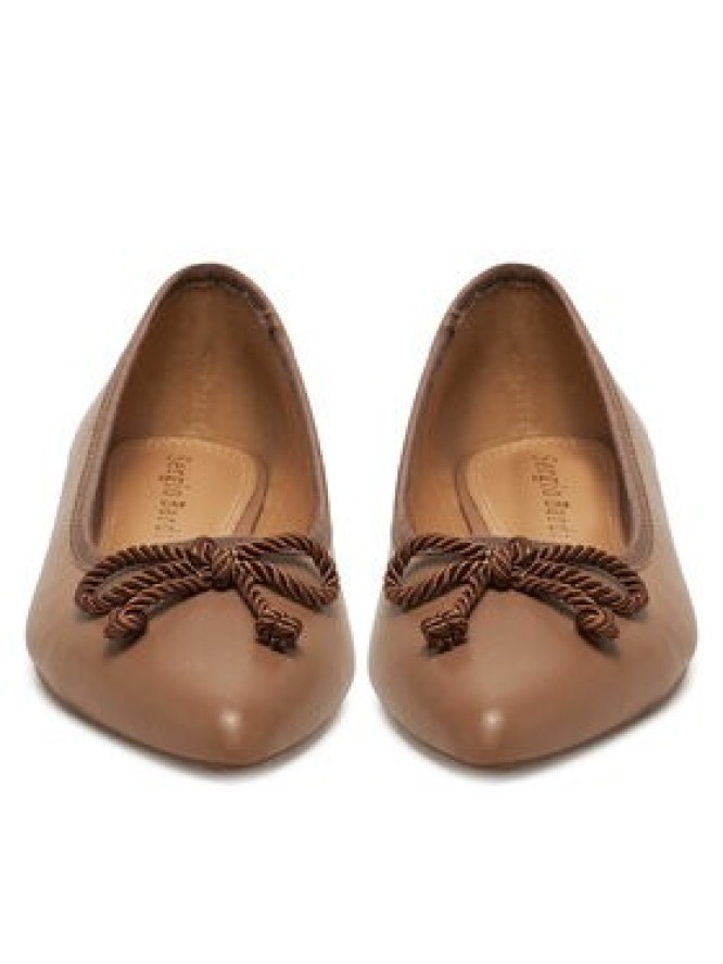 Sergio Bardi Baleriny WFA1572-29Z-SB Beżowy