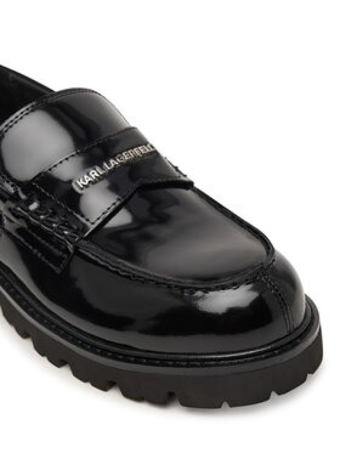 KARL LAGERFELD Loafersy Lowell KL42224 Czarny