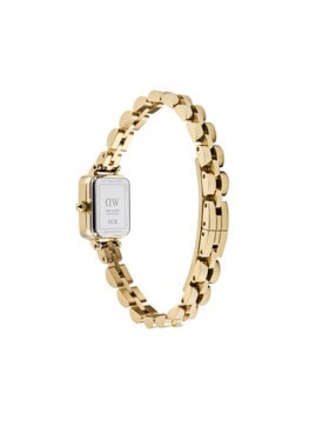 Daniel Wellington Zegarek Quadro Mini DW00100850 Złoty