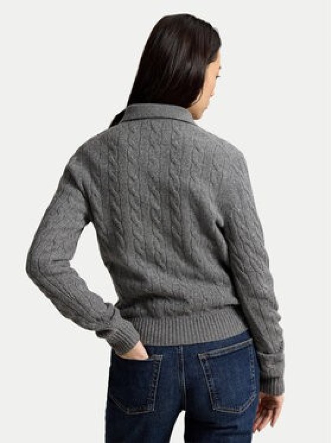 Polo Ralph Lauren Sweter 211972132500 Szary Regular Fit