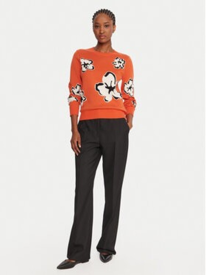 French Connection Sweter 78ZBL Pomarańczowy Regular Fit