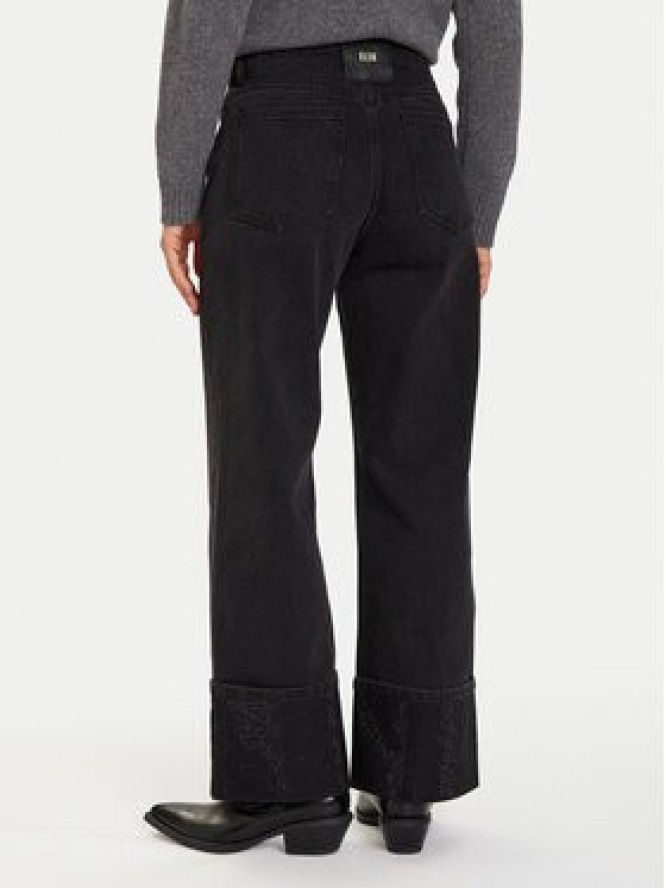 Eleh Jeansy EL072 Czarny Regular Fit