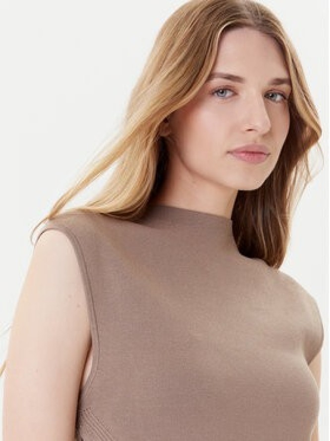 BOSS Sukienka codzienna Ferdolini 50542873 Beżowy Regular Fit