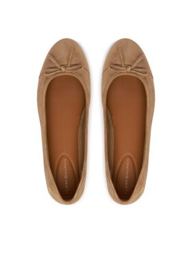 Tommy Hilfiger Baleriny FW0FW09357 Beżowy