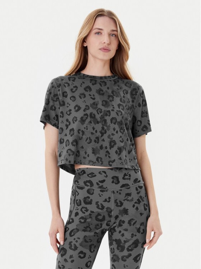 adidas T-Shirt Workout Essentials JN2646 Szary Regular Fit