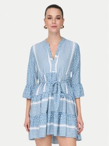 ONLY Sukienka letnia Athena 15219486 Niebieski Regular Fit