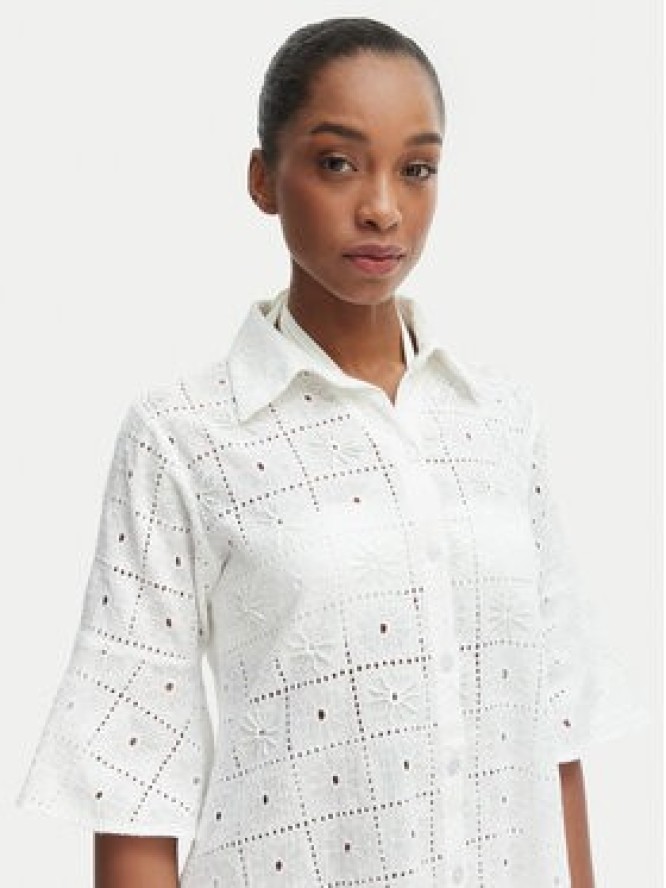 Iconique Sukienka letnia Romina IC26-039 Biały Regular Fit