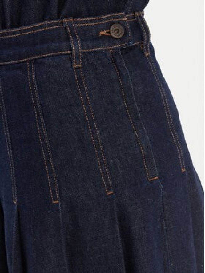 Weekend Max Mara Spódnica jeansowa Ovale 2615101071 Granatowy Regular Fit
