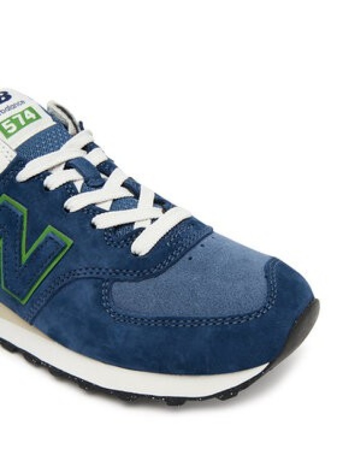 New Balance Sneakersy U574QBL W Niebieski
