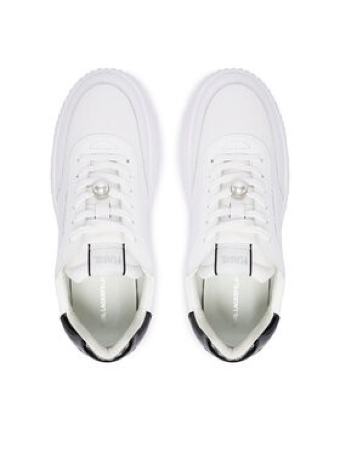 KARL LAGERFELD Sneakersy KL42377T Biały