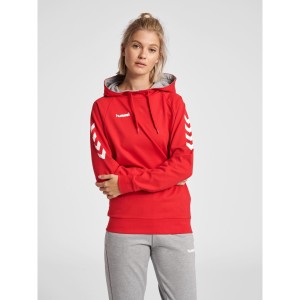 Bluza sportowa z kapturem damska Hummel Go Cotton Hoodie Woman