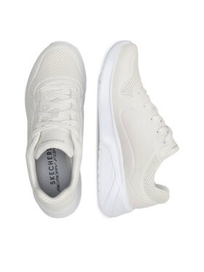 Skechers Sneakersy UNO LITE 8750063 WHT Écru