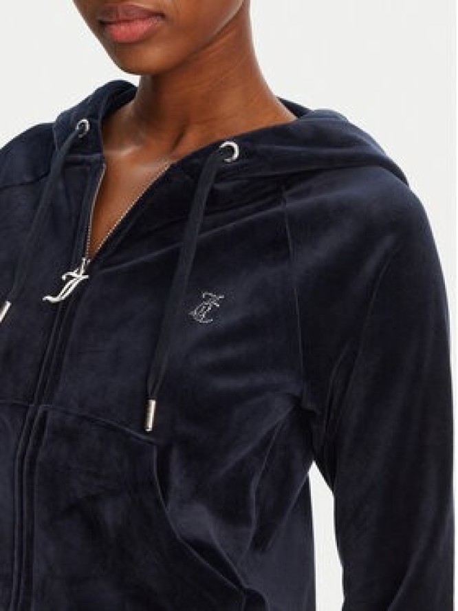Juicy Couture Bluza Madison JCWA122001 Granatowy Slim Fit
