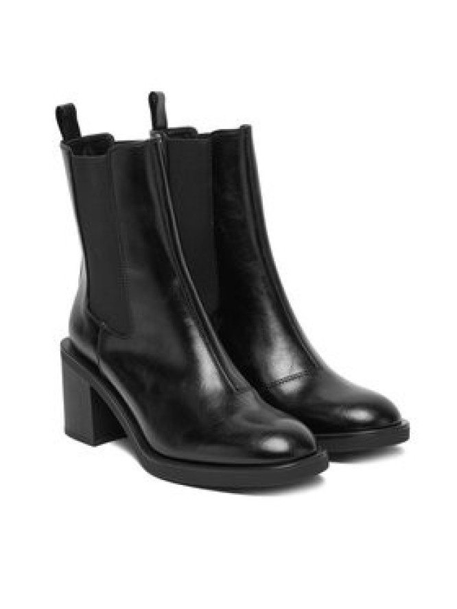 HUGO Botki Nalie 50552697 Czarny