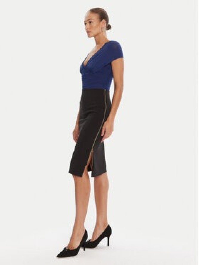 Rinascimento Spódnica ołówkowa CFC0125230003 Czarny Slim Fit