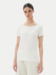EA7 Emporio Armani T-Shirt 7W000184 AF10373 U0005 Écru Regular Fit