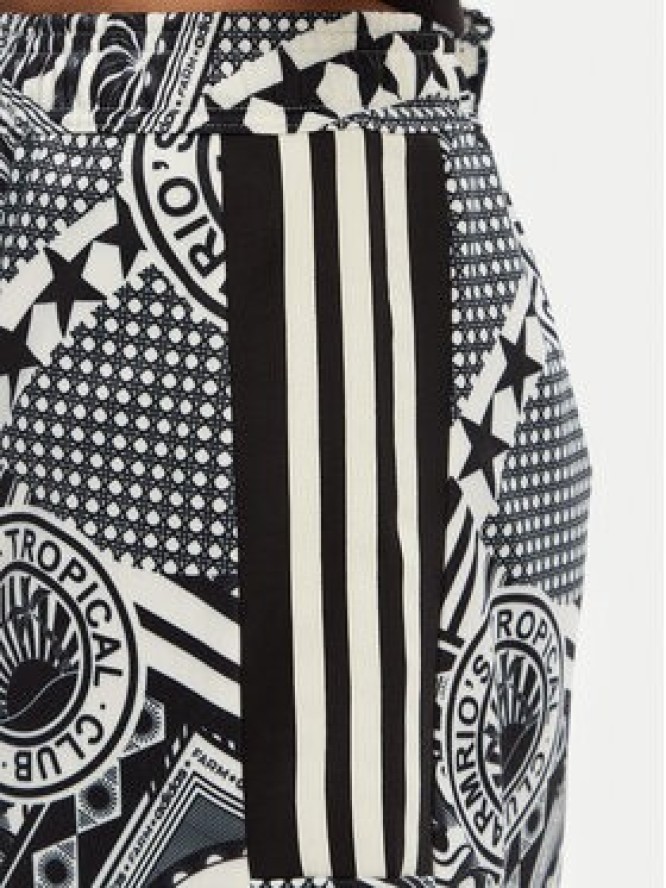 adidas Spódnica trapezowa FARM Rio JD6312 Czarny Regular Fit