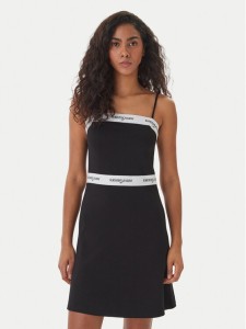 Tommy Jeans Sukienka codzienna DW0DW22337 Czarny Slim Fit