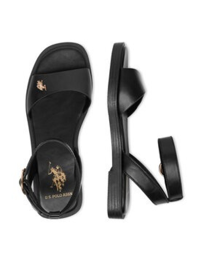 U.S. Polo Assn. Sandały EO-MARINA001W/6Y1 Czarny