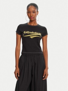 Juicy Couture T-Shirt JCNCT225460 Czarny Regular Fit