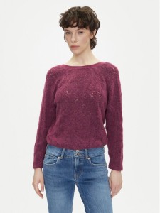 Pepe Jeans Sweter Nova PL702239 Różowy Regular Fit