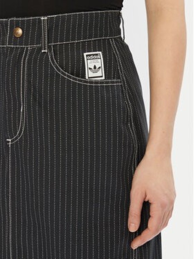 adidas Spódnica maxi Allover Print JJ3142 Szary Regular Fit