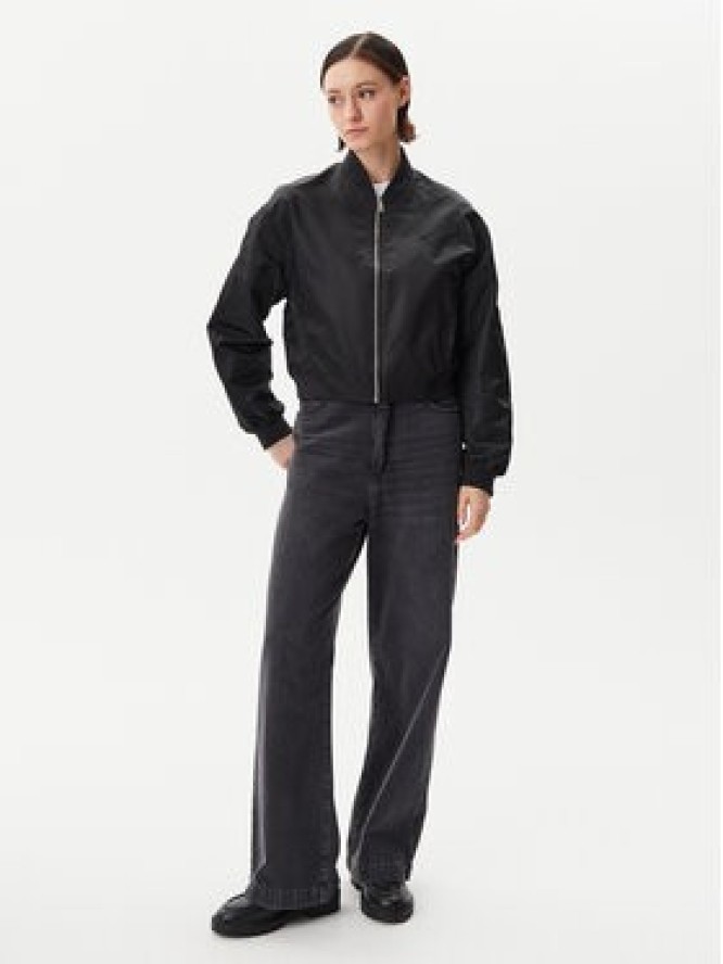 Calvin Klein Jeans Kurtka bomber Hero LV047B528G Czarny Relaxed Fit