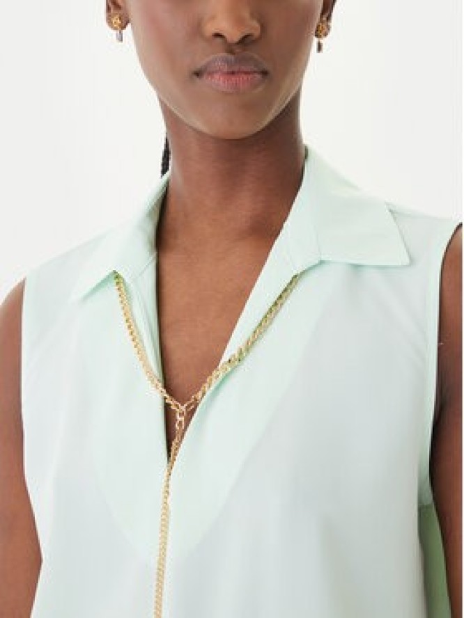 Rinascimento Bluzka CFC0127446003 Zielony Regular Fit