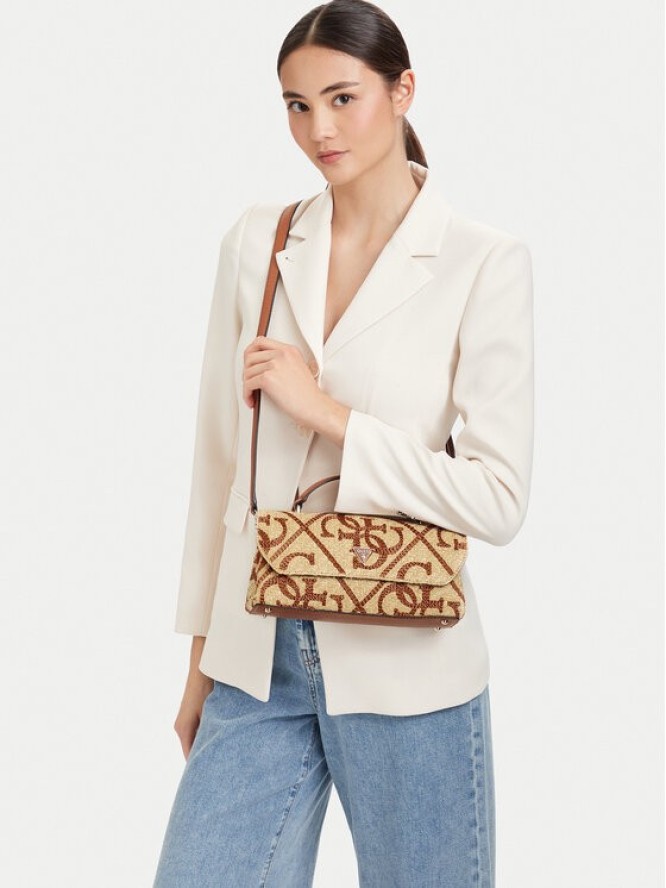 Guess Torebka Kristen HWWL97 43200 Beżowy