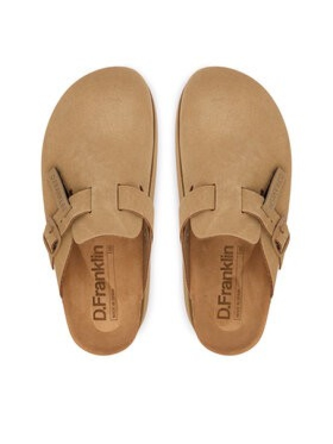 D.Franklin Klapki DFSH414005 Brązowy