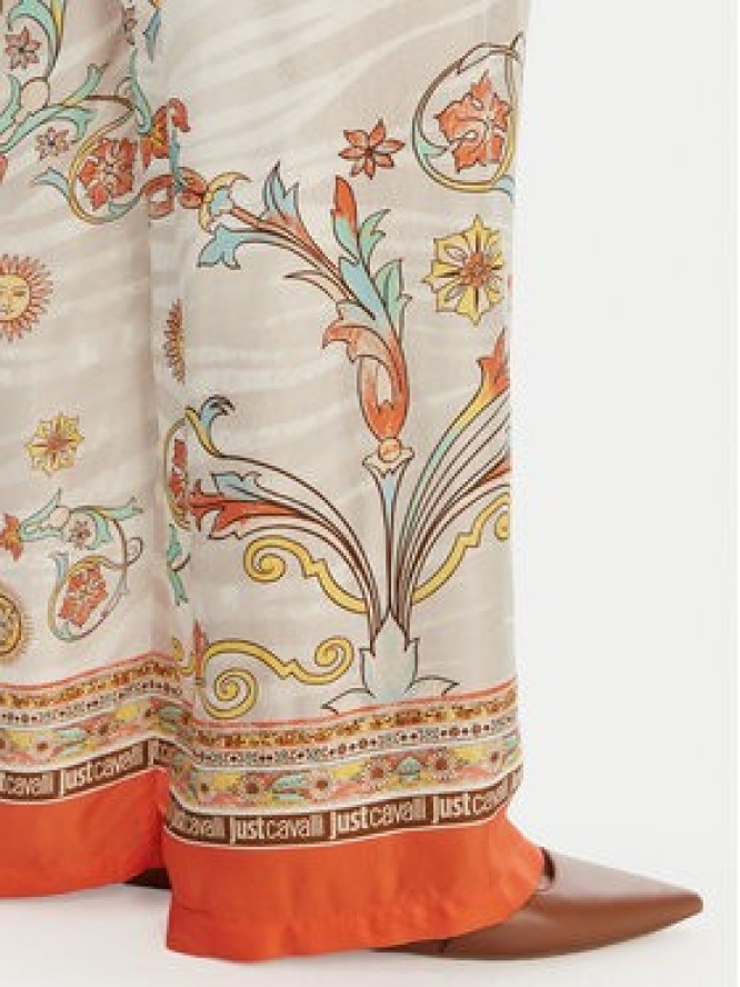 Just Cavalli Spodnie materiałowe 80PAA1P0 NS844 Szary Regular Fit