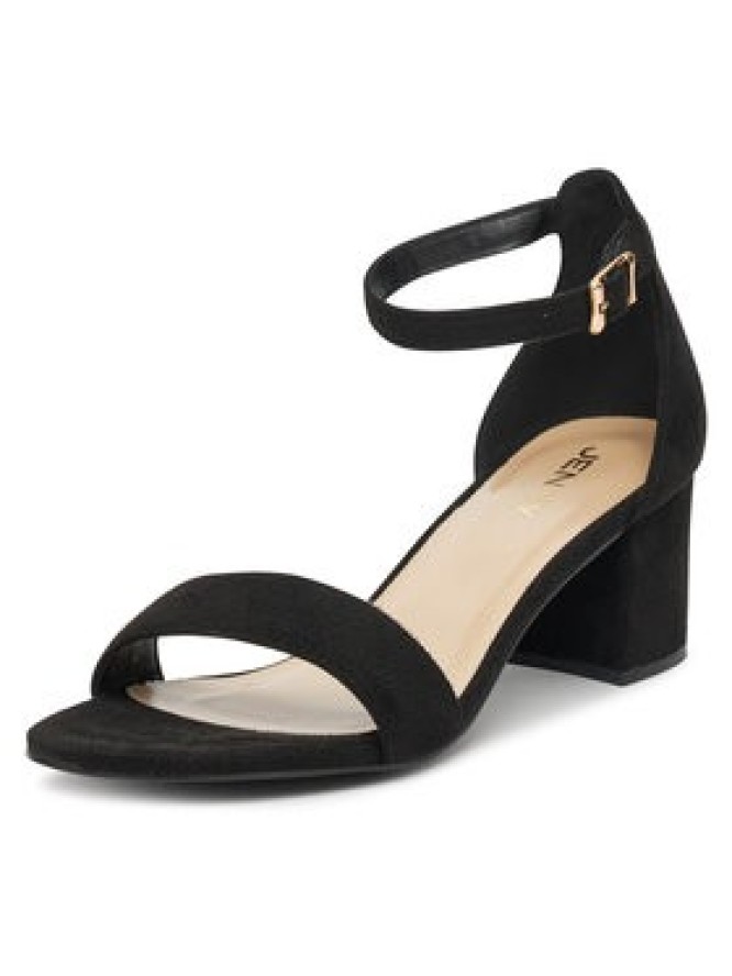 JENNY Sandały WS0730-06 Czarny