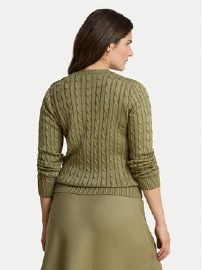 LAUREN RALPH LAUREN Sweter Montiva 200P14039004 Zielony Regular Fit