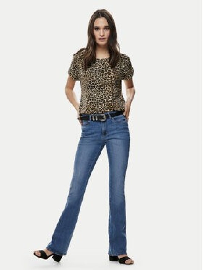 ONLY T-Shirt Moster 15182852 Brązowy Regular Fit