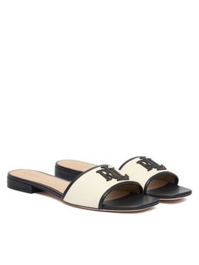 LAUREN RALPH LAUREN Klapki 802P04395004 Écru