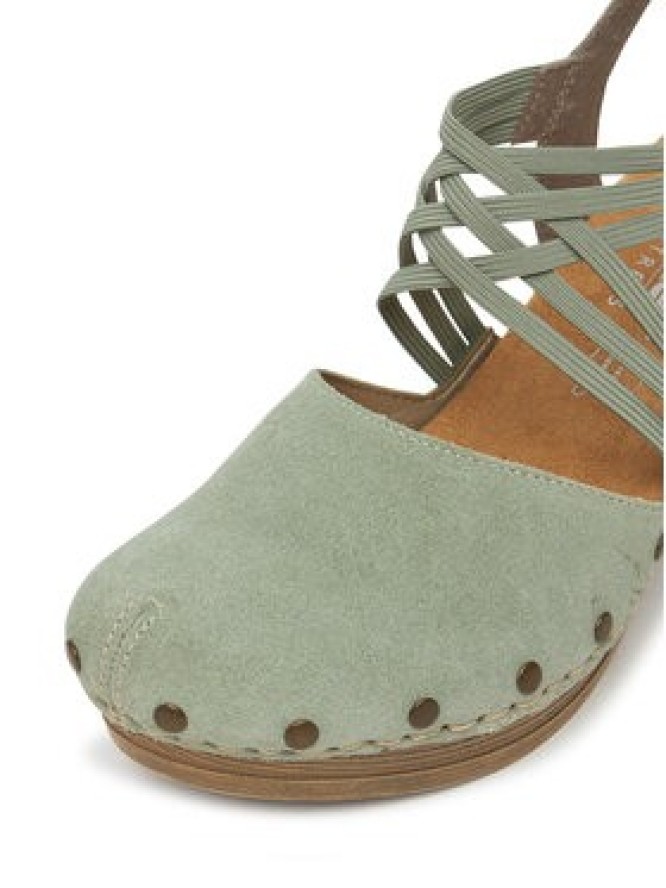 Rieker Sandały 66778-52 Zielony