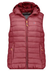 Geographical Norway Kamizelka pikowana "Vatikolor" w kolorze ciemnofioletowym rozmiar: L