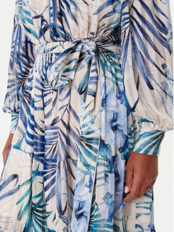 Guess Sukienka letnia W5GT16 WH9Z2 Niebieski Regular Fit