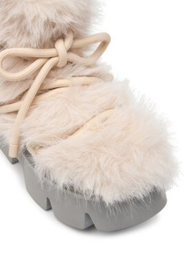 United Nude Śniegowce Stomper Fur Boot 11048828120 Kremowy
